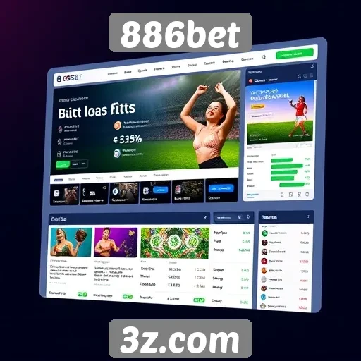 Novidades no design da plataforma 886bet