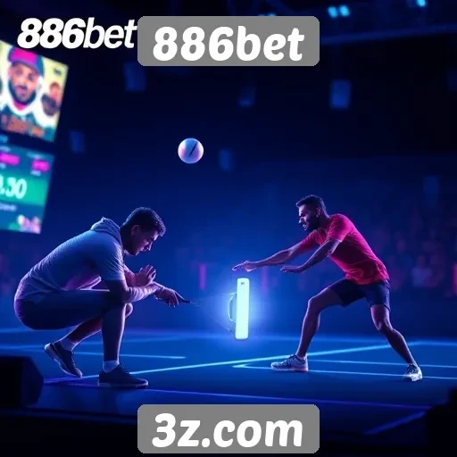 Jogos de esportes eletrônicos na plataforma 886bet